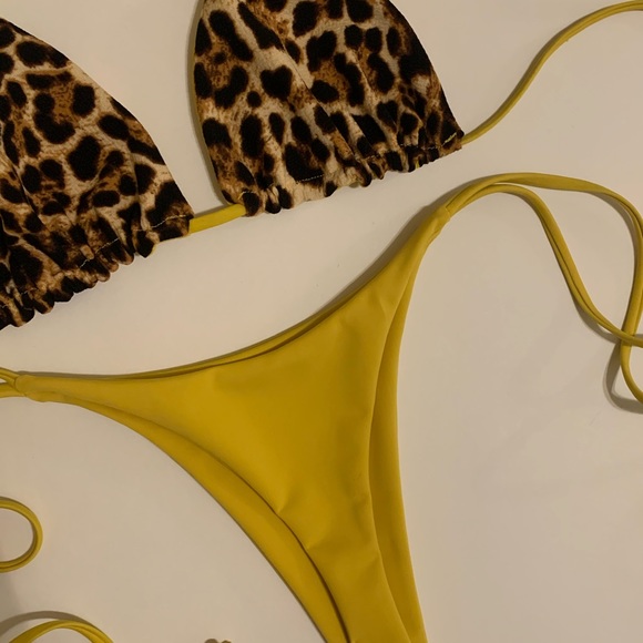 Custom bikini sets reversible swimwear handmade - Picture 6 of 8